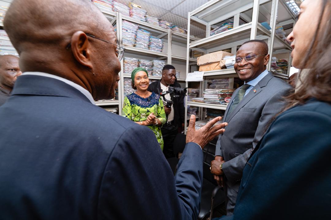 Visite des archives du Registre du Commerce et du Crédit Mobilier