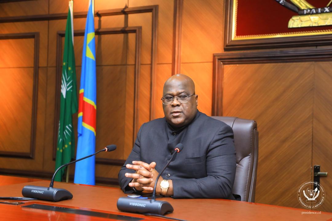 Portrait officiel de S.E. Félix Antoine Tshisekedi Tshilombo, Président de la République