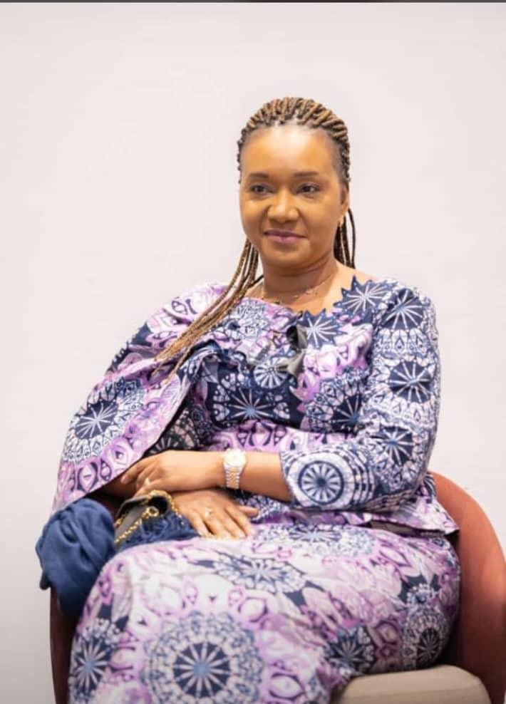 Portrait officiel de Mme Mabibi Kisolokele Maleka, Directeur Général ad Intérim du Guichet Unique de Création d'Entreprise